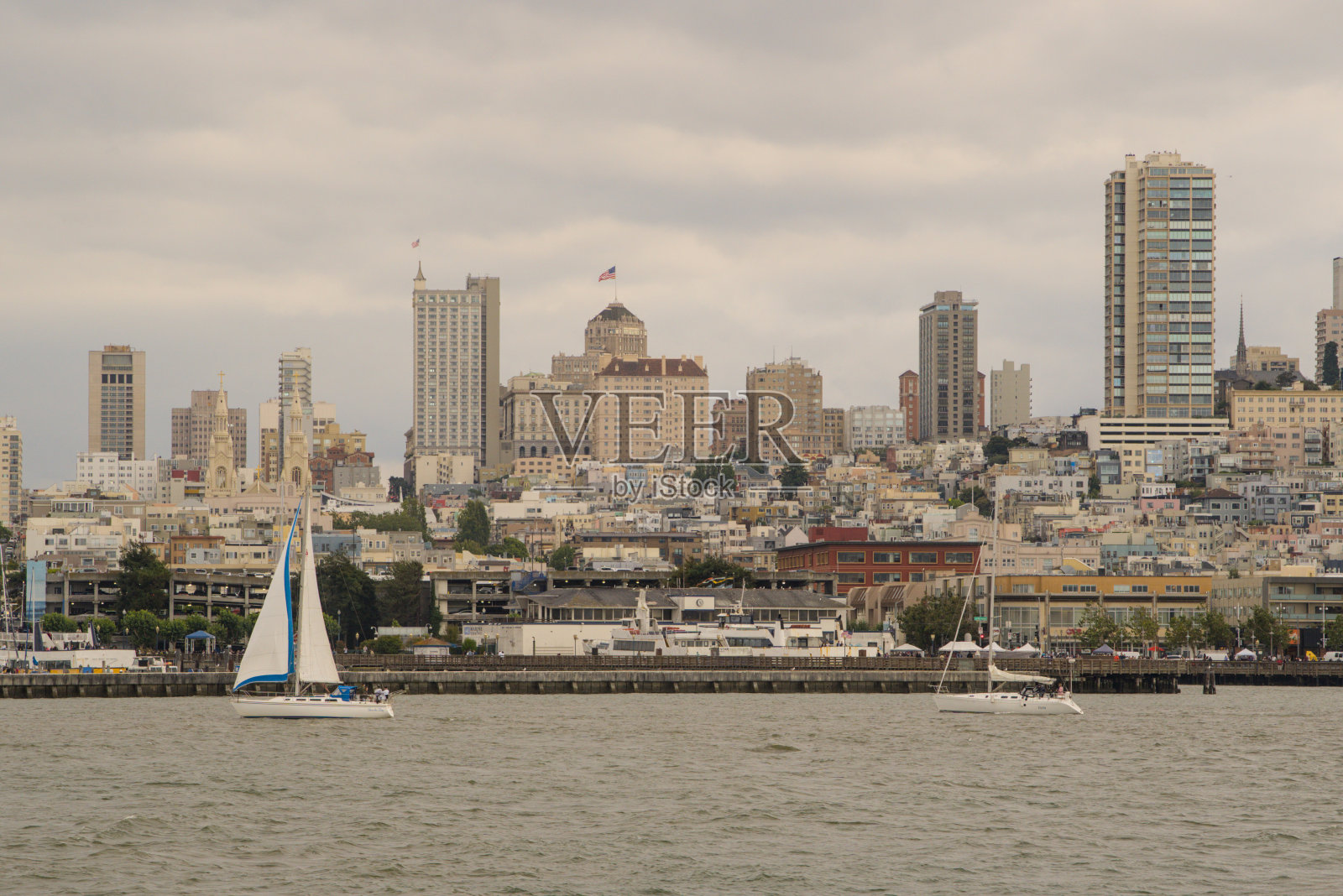 旧金山的建筑(美国加州)照片摄影图片