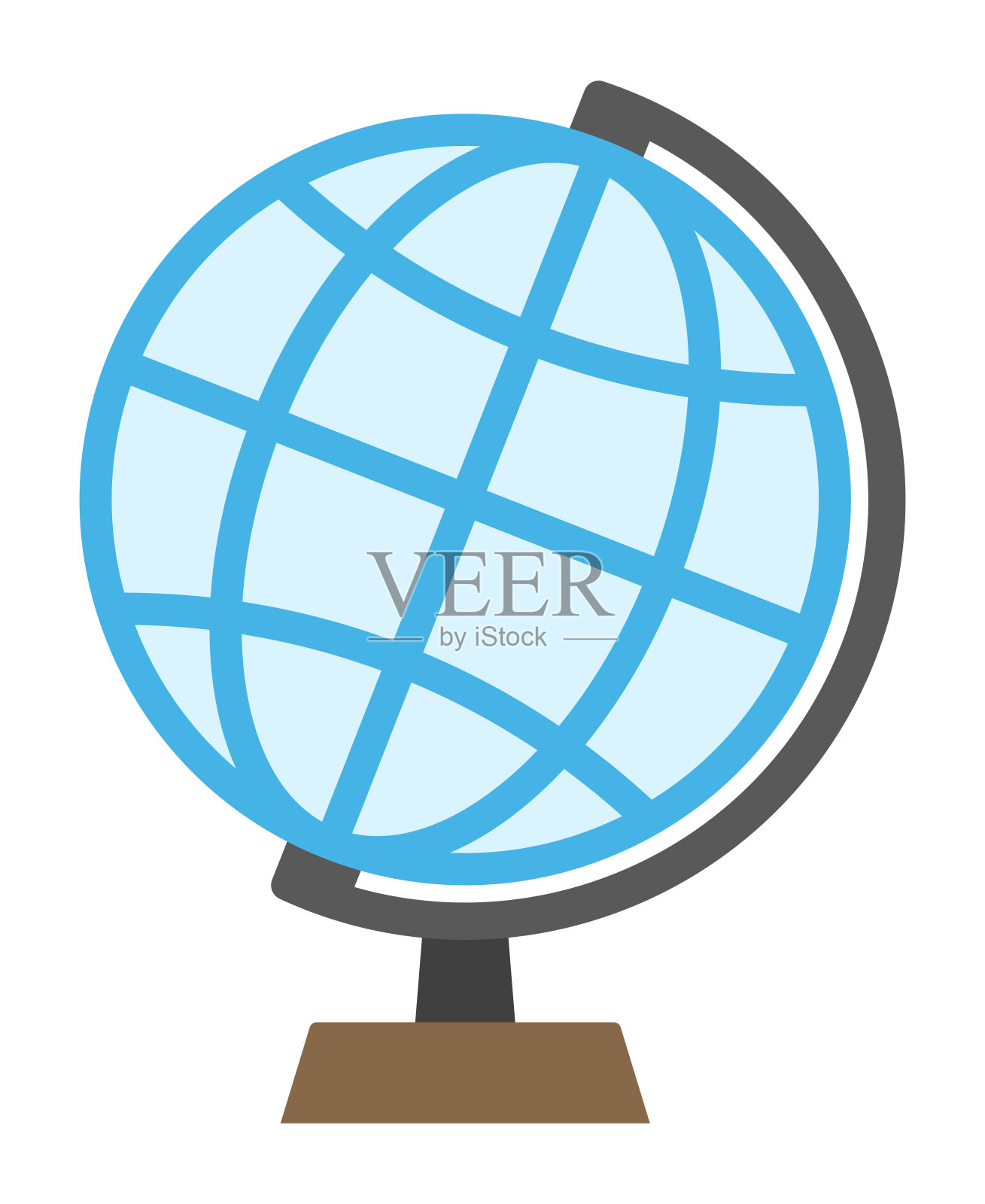 网络图像地球隔离矢量插图插画图片素材