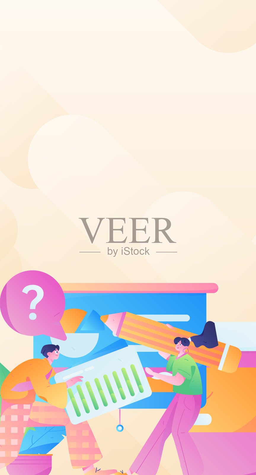 商务人士平面矢量概念操作手绘插图插画图片素材