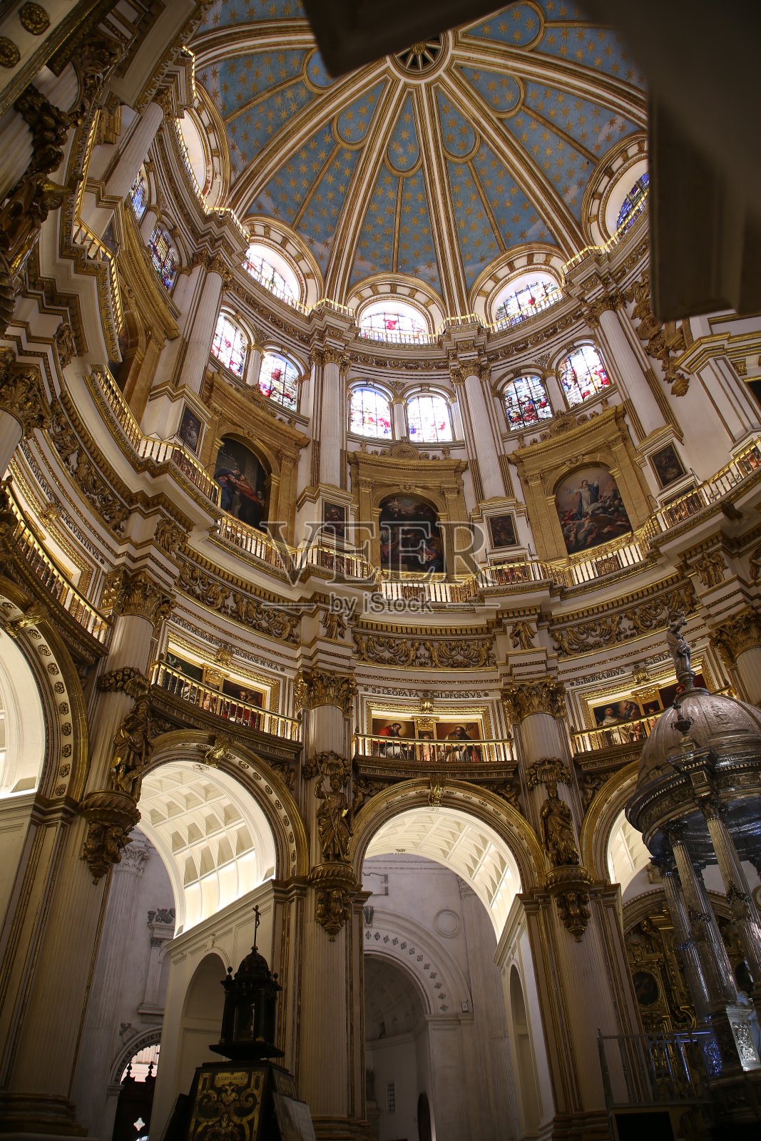 格拉纳达大教堂或化身大教堂照片摄影图片