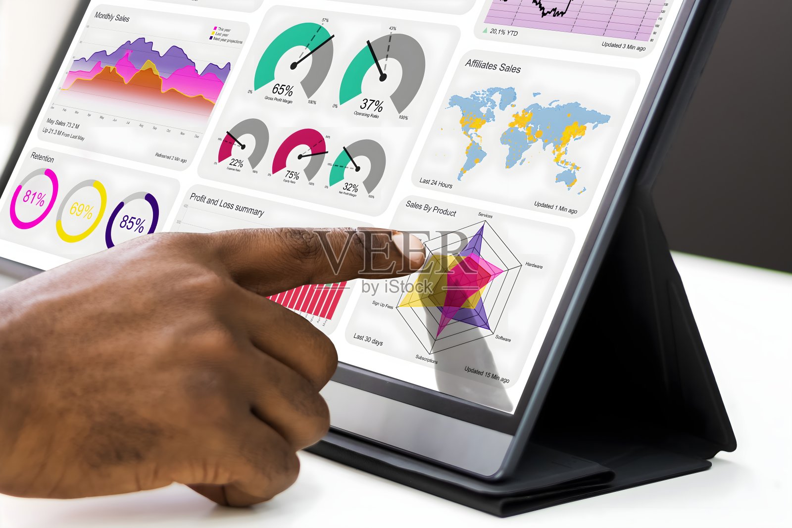 非裔美国商人分析师照片摄影图片