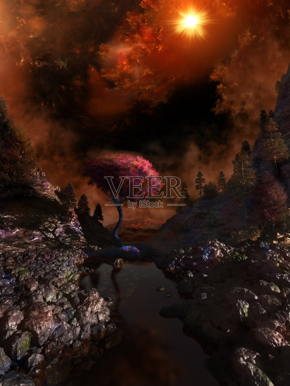 色彩之谷照片摄影图片