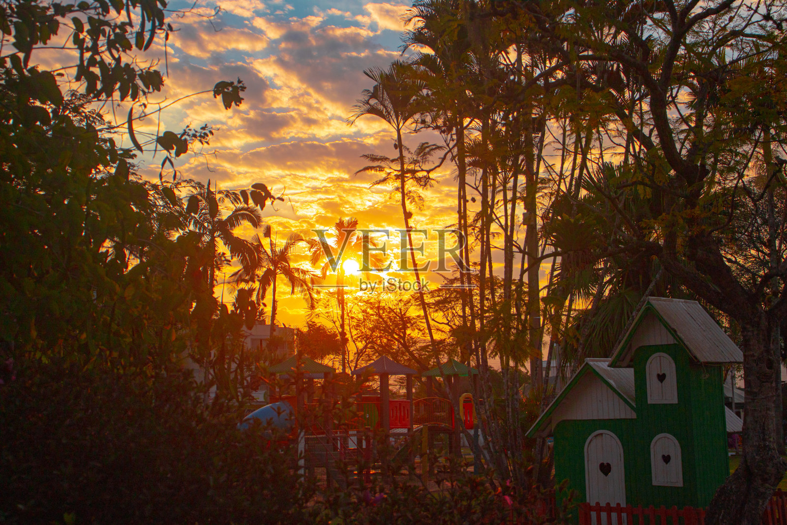 广场上的欢乐照片摄影图片