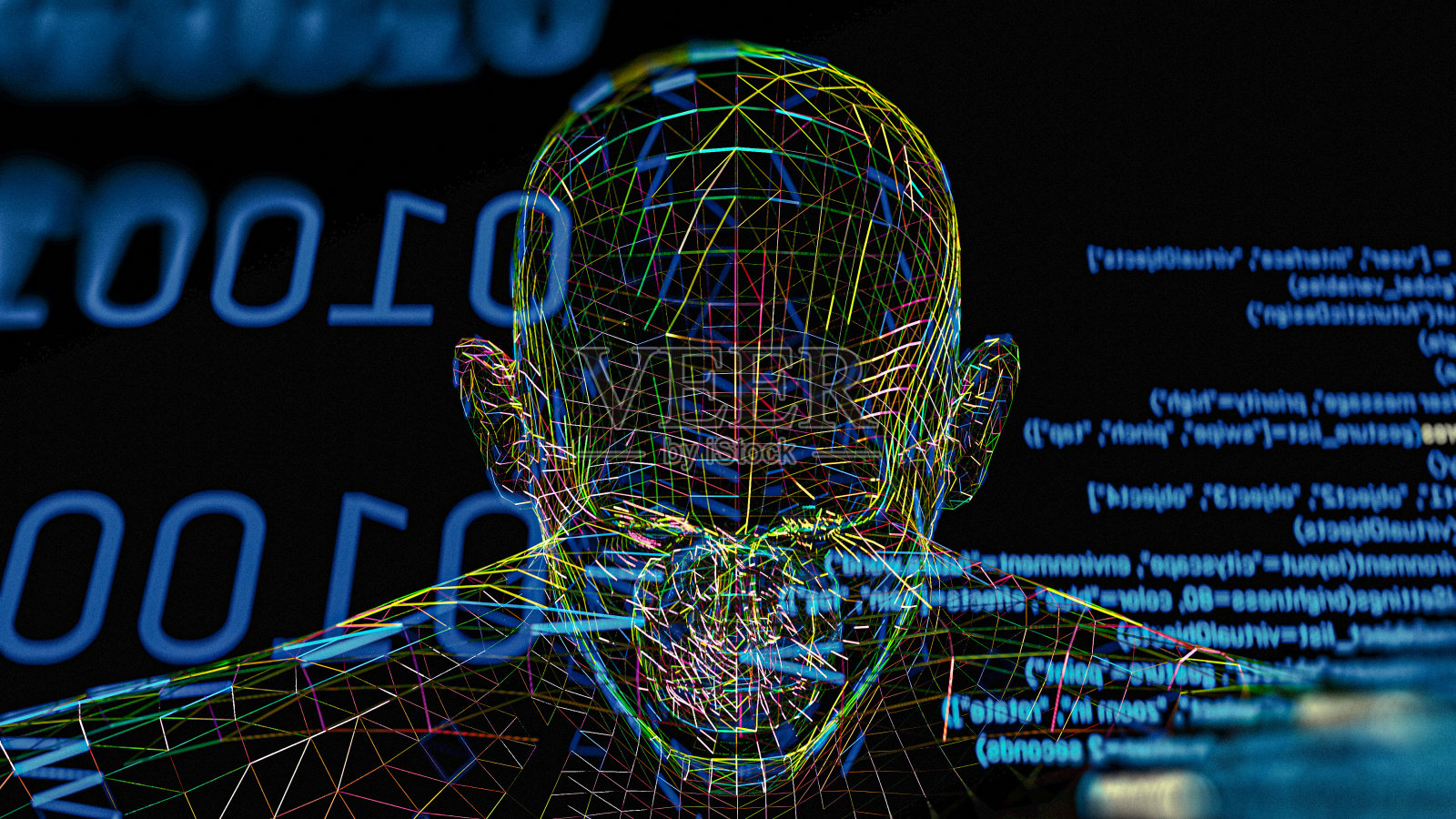 LLM或大型语言模型照片摄影图片