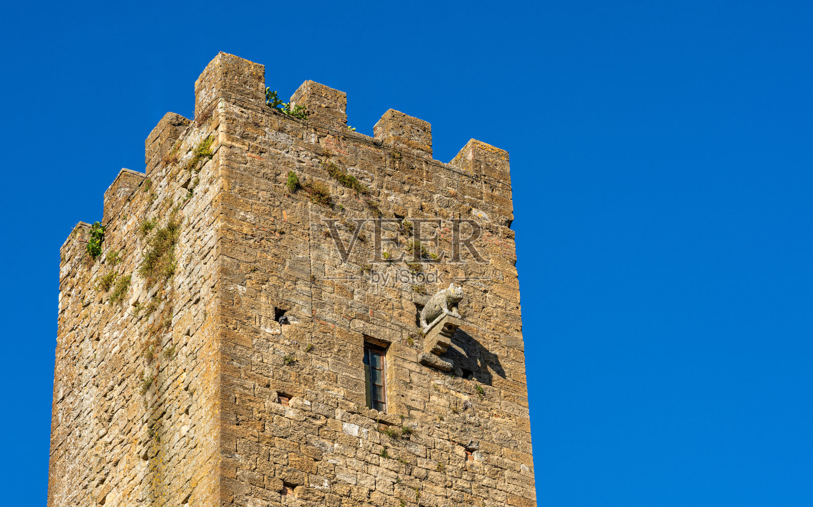 位于意大利托斯卡纳比萨省的沃尔泰拉市的风景名胜。照片摄影图片