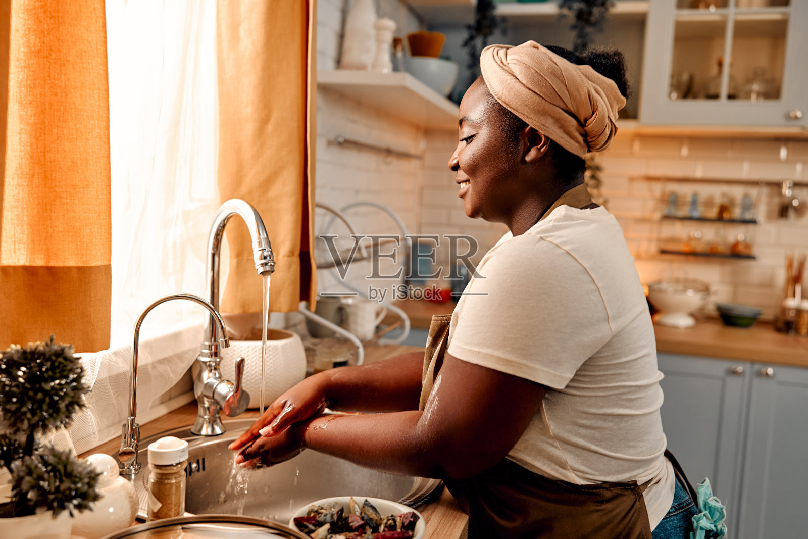 烹饪程序。照片摄影图片