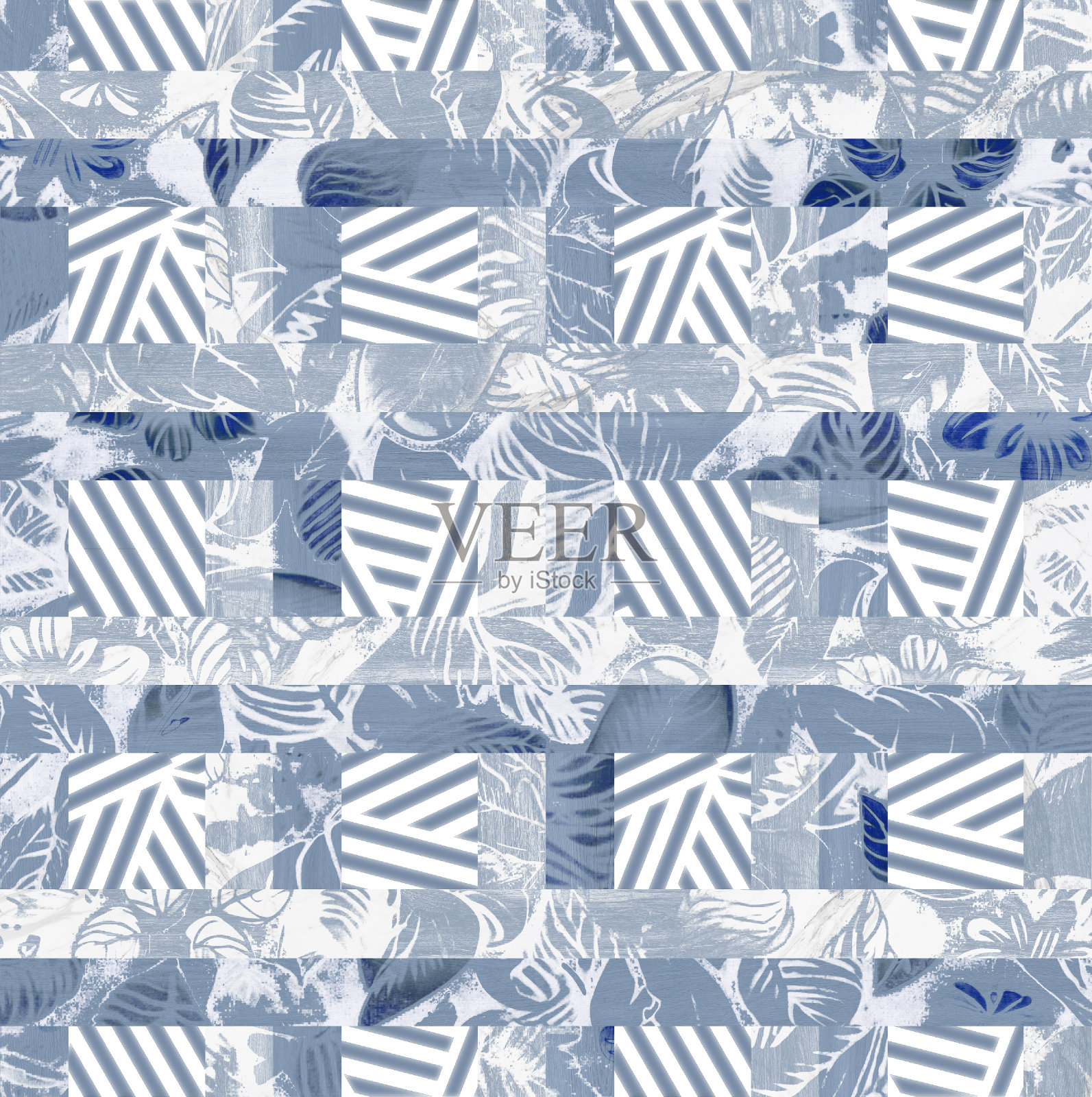 无缝数字花背景图案照片摄影图片