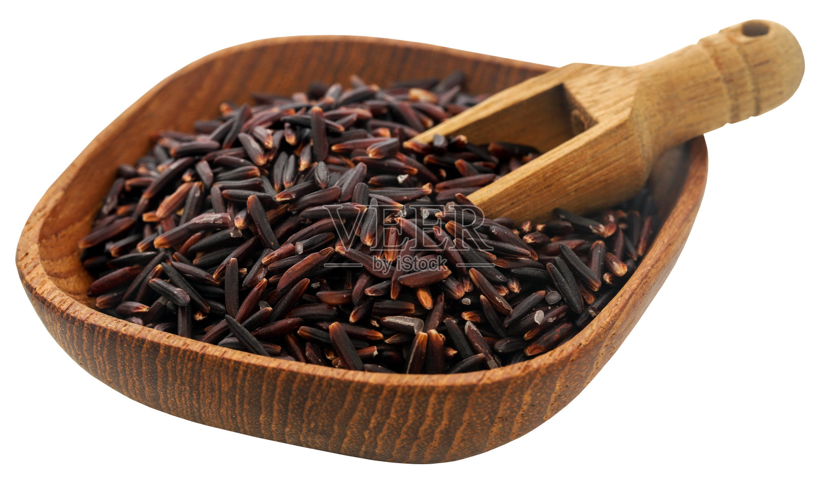 黑茉莉饭照片摄影图片