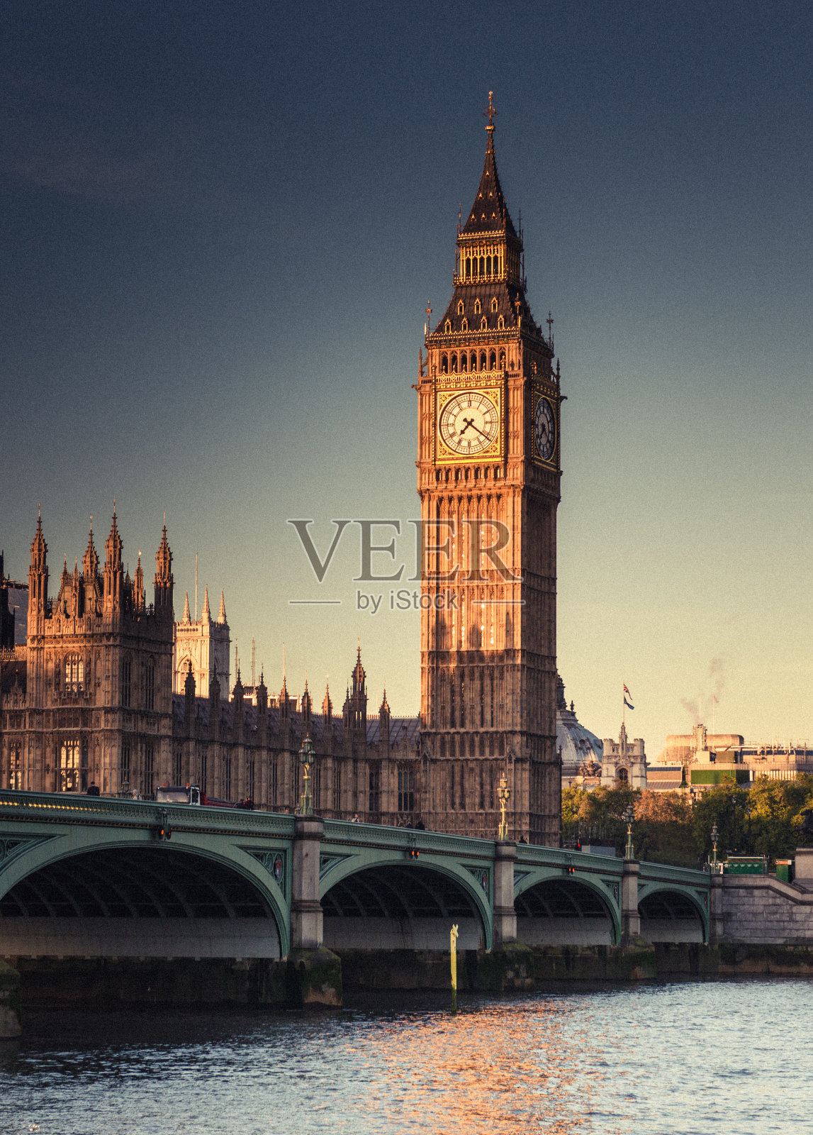 威斯敏斯特城是伦敦的地标照片摄影图片