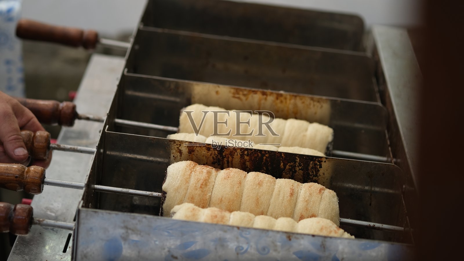 Kurtos有时被误译为Kurtosh Kolach，是一种来自匈牙利的特殊面包。照片摄影图片