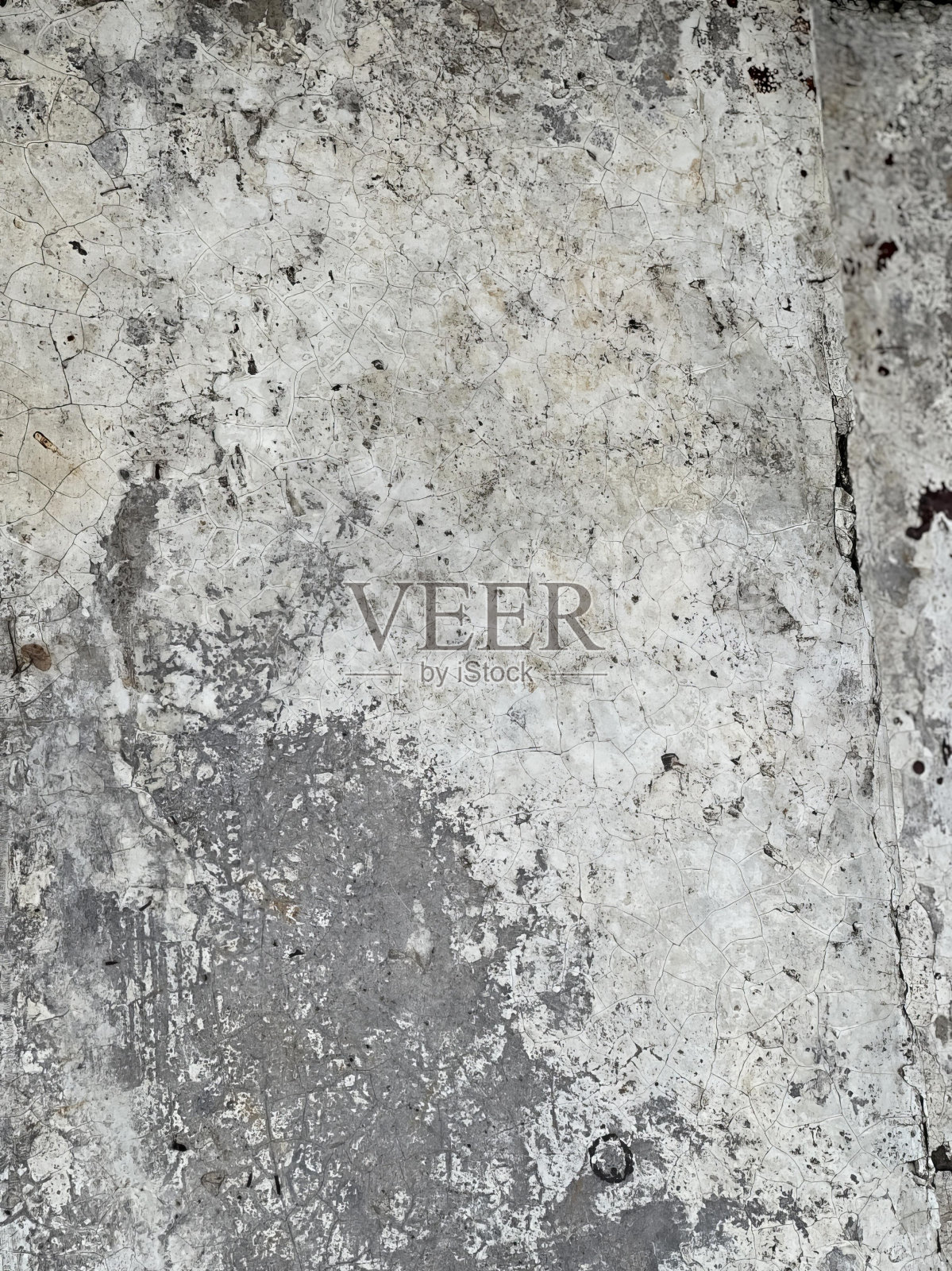 混凝土墙体的纹理是一种自然纹理。照片摄影图片