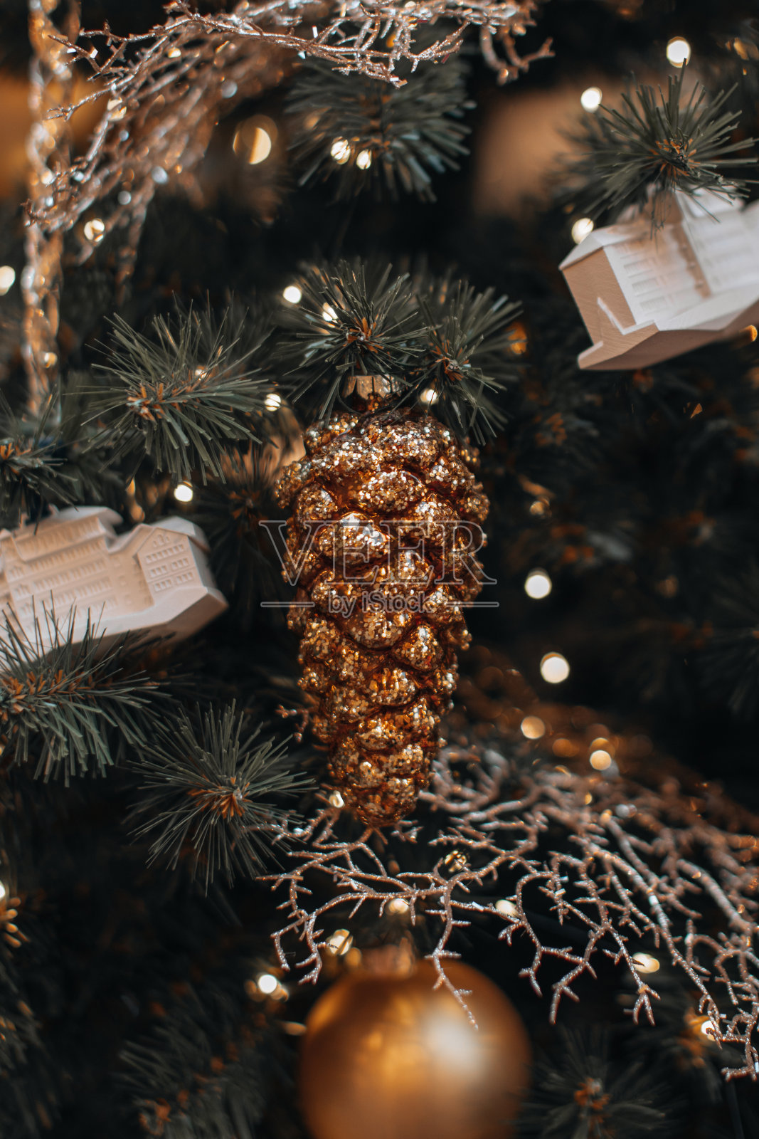 创意舒适的细节，冬季构图。照片摄影图片