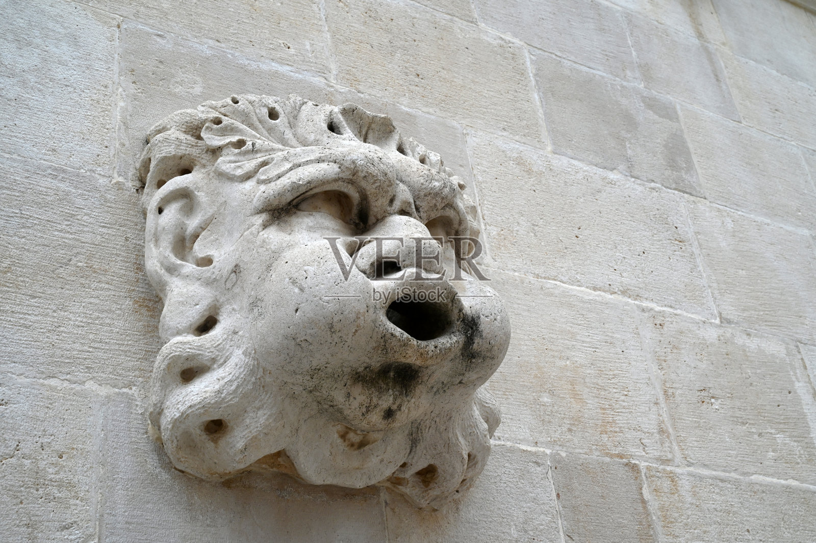 教堂石像鬼特写照片摄影图片