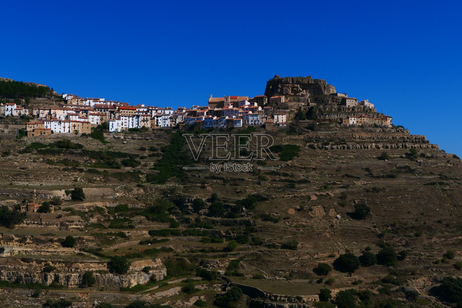 Ares del Maestrat，西班牙照片摄影图片