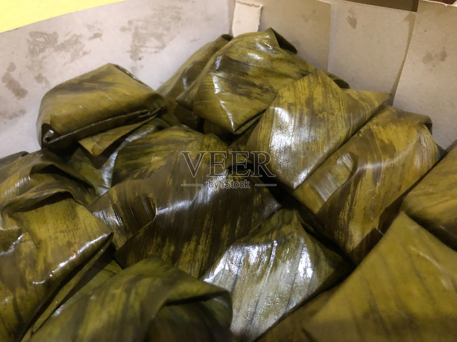 印尼社区的特色食品——卡坦照片摄影图片