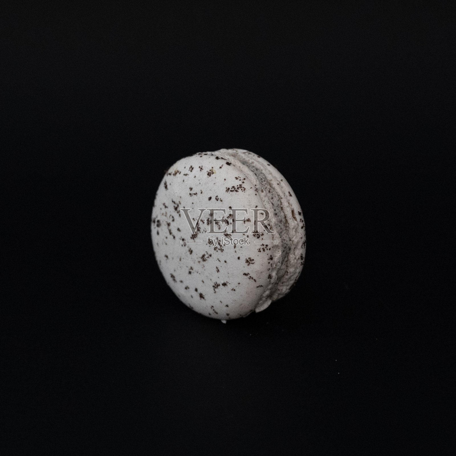 饼干和奶油马卡龙照片摄影图片