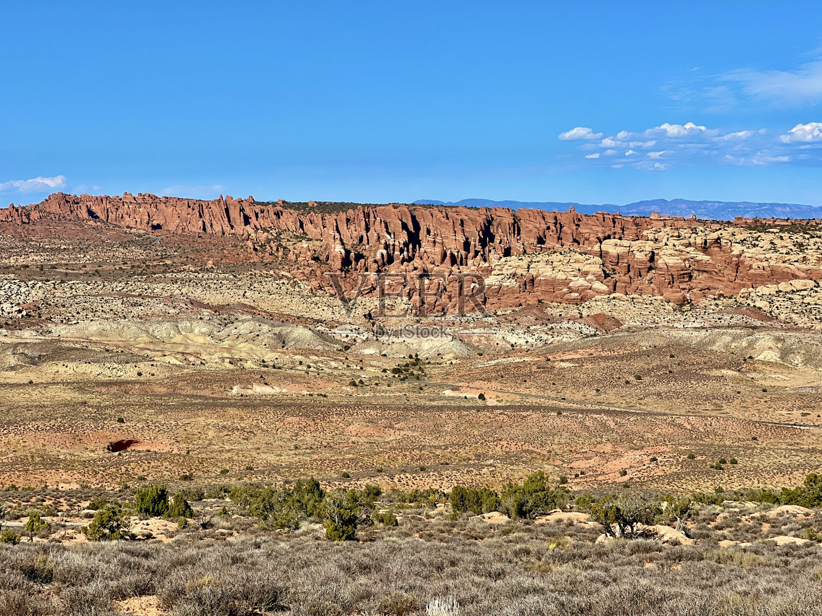 精致的拱门徒步风景，拱门国家公园，摩押，犹他州照片摄影图片