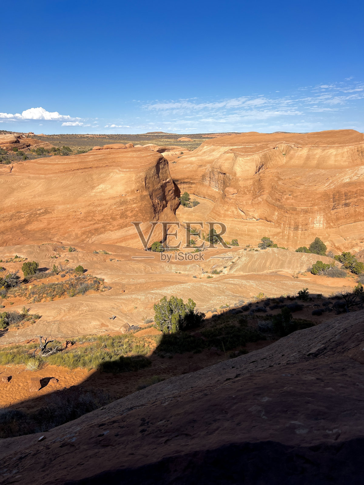 精致的拱门徒步风景，拱门国家公园，摩押，犹他州照片摄影图片