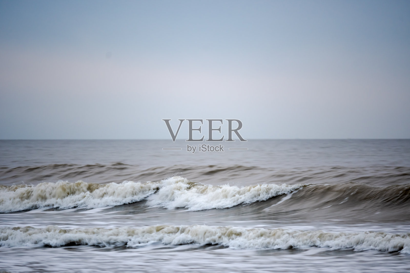 北海的波涛照片摄影图片