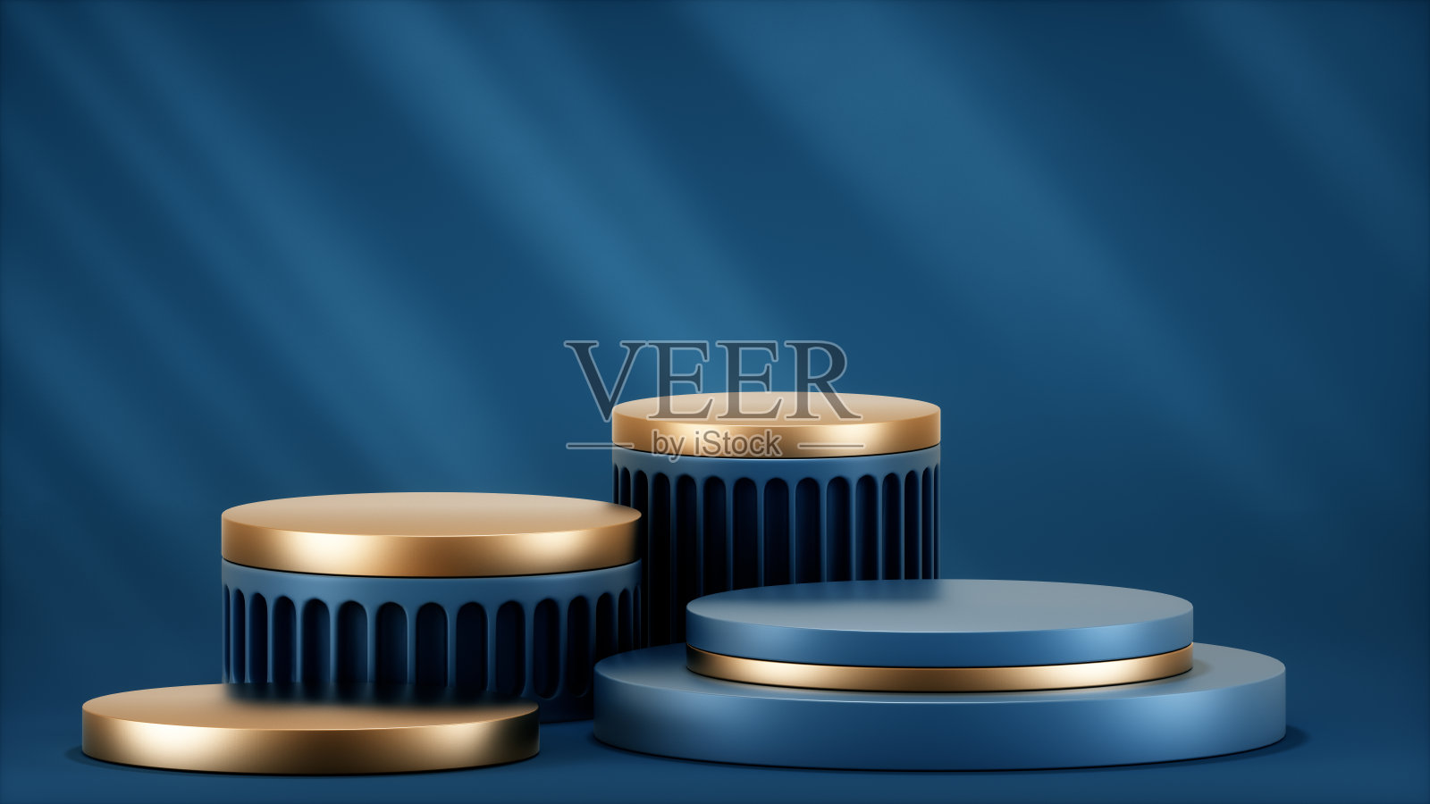 中式电商展位3D效果图照片摄影图片