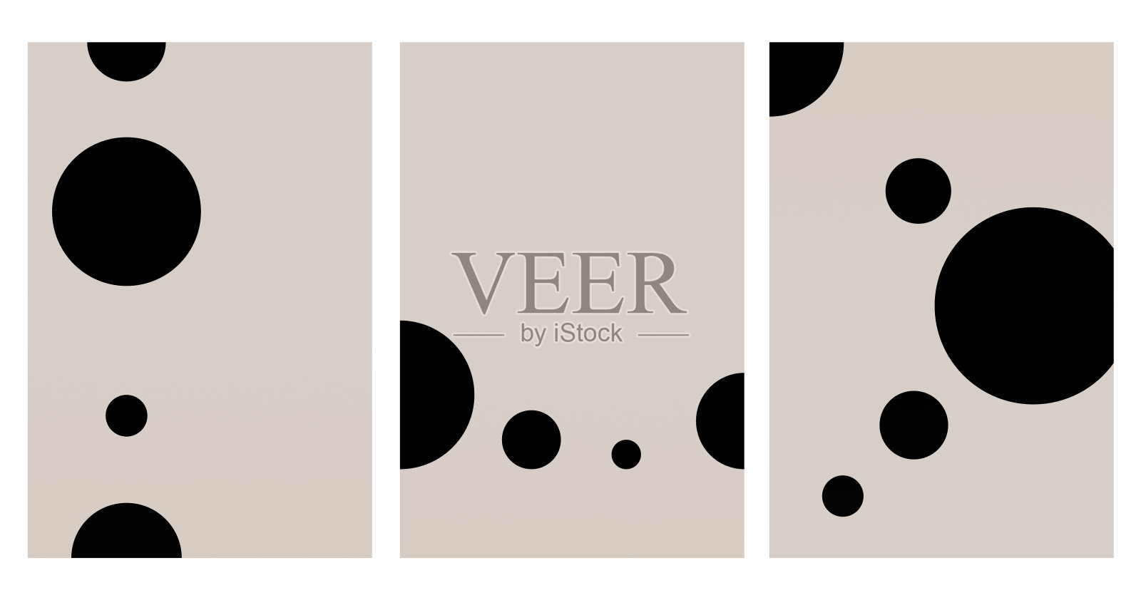 现代抽象墙面艺术装饰海报插画图片素材