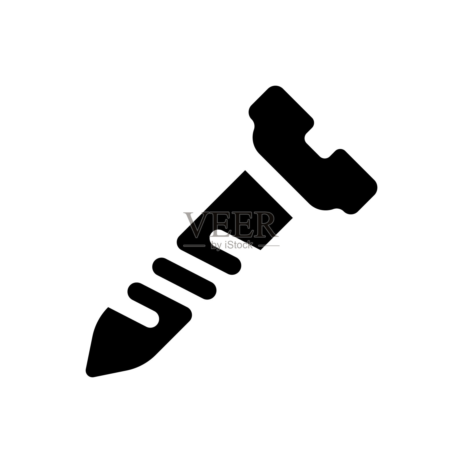 螺丝图标插画图片素材