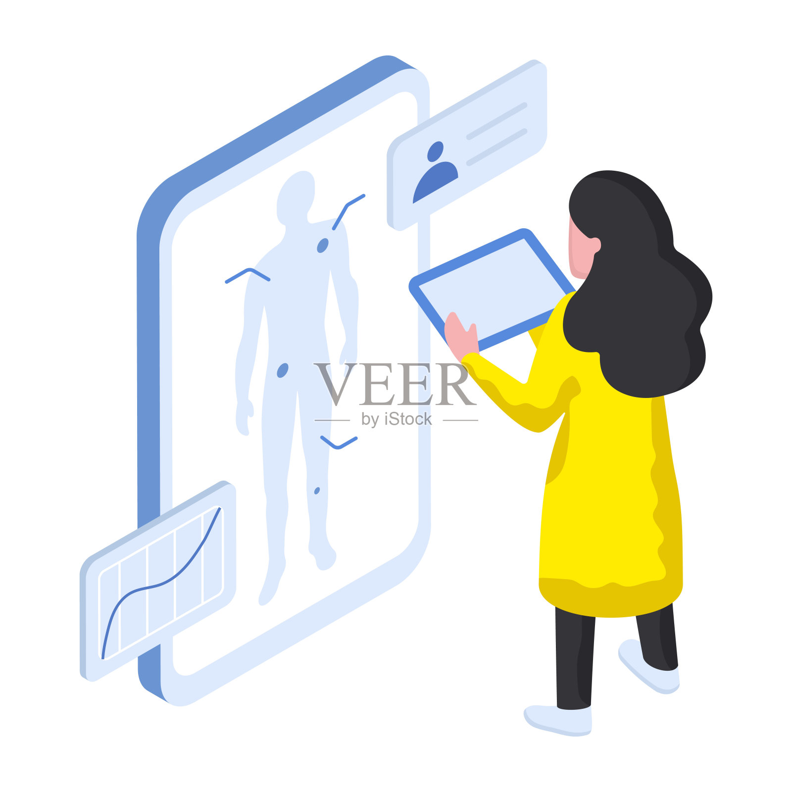 药罐插画图片素材