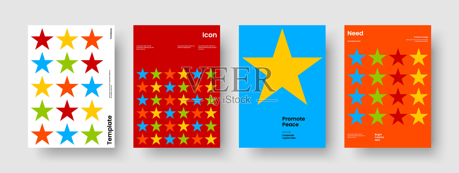 现代商务演示设计。抽象海报布局。创意书籍封面模板。横幅。手册。报告。传单。背景。杂志。传单。投资组合。目录。日报》。小册子插画图片素材