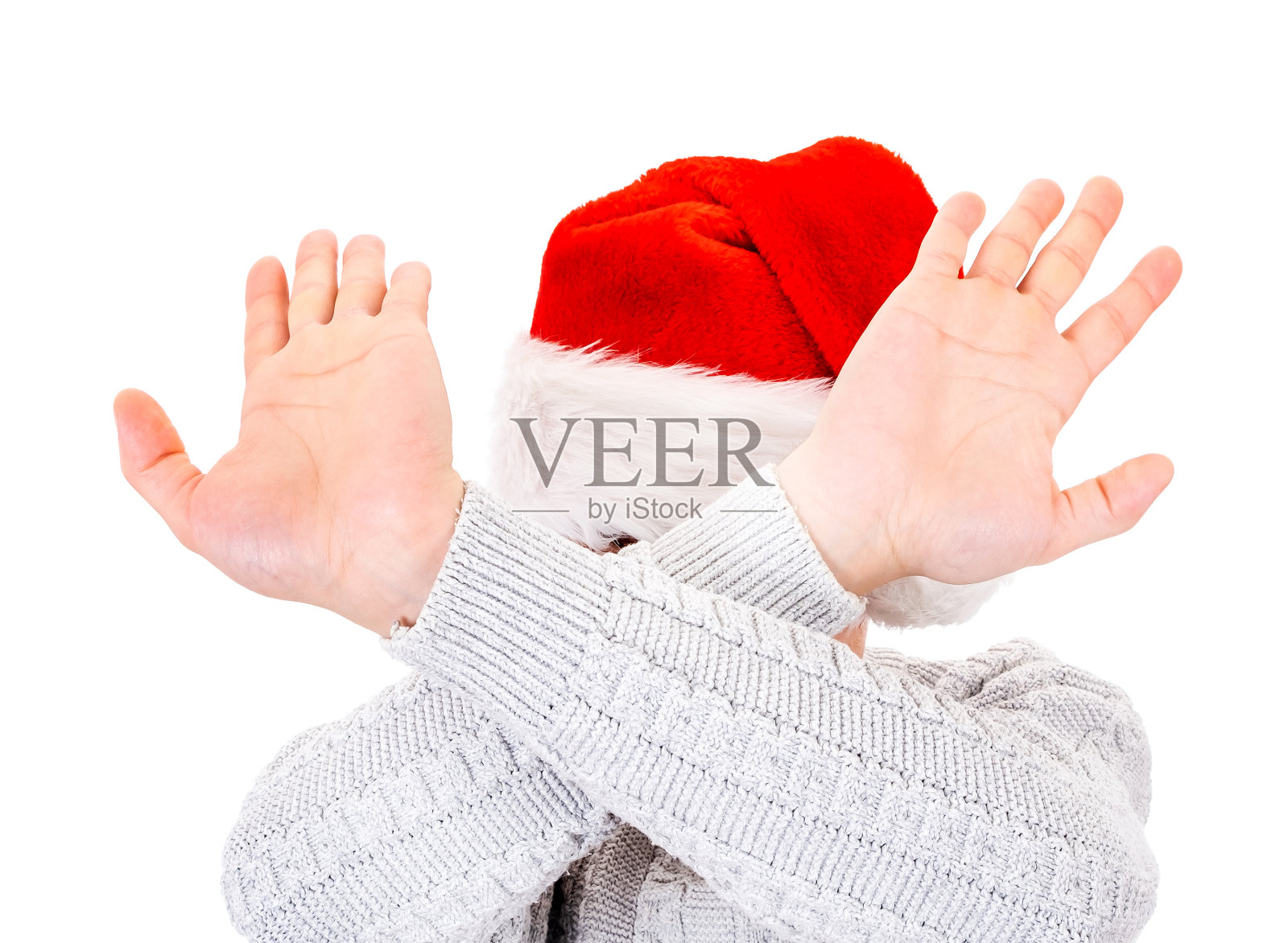 做拒绝手势的男人照片摄影图片