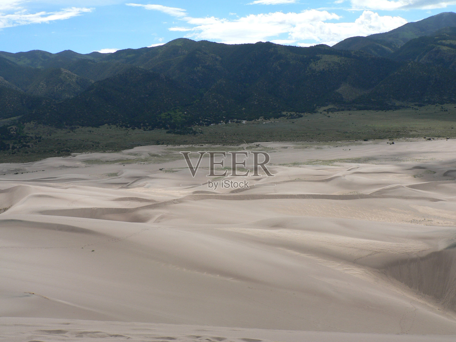 科罗拉多大沙丘国家公园和自然保护区照片摄影图片