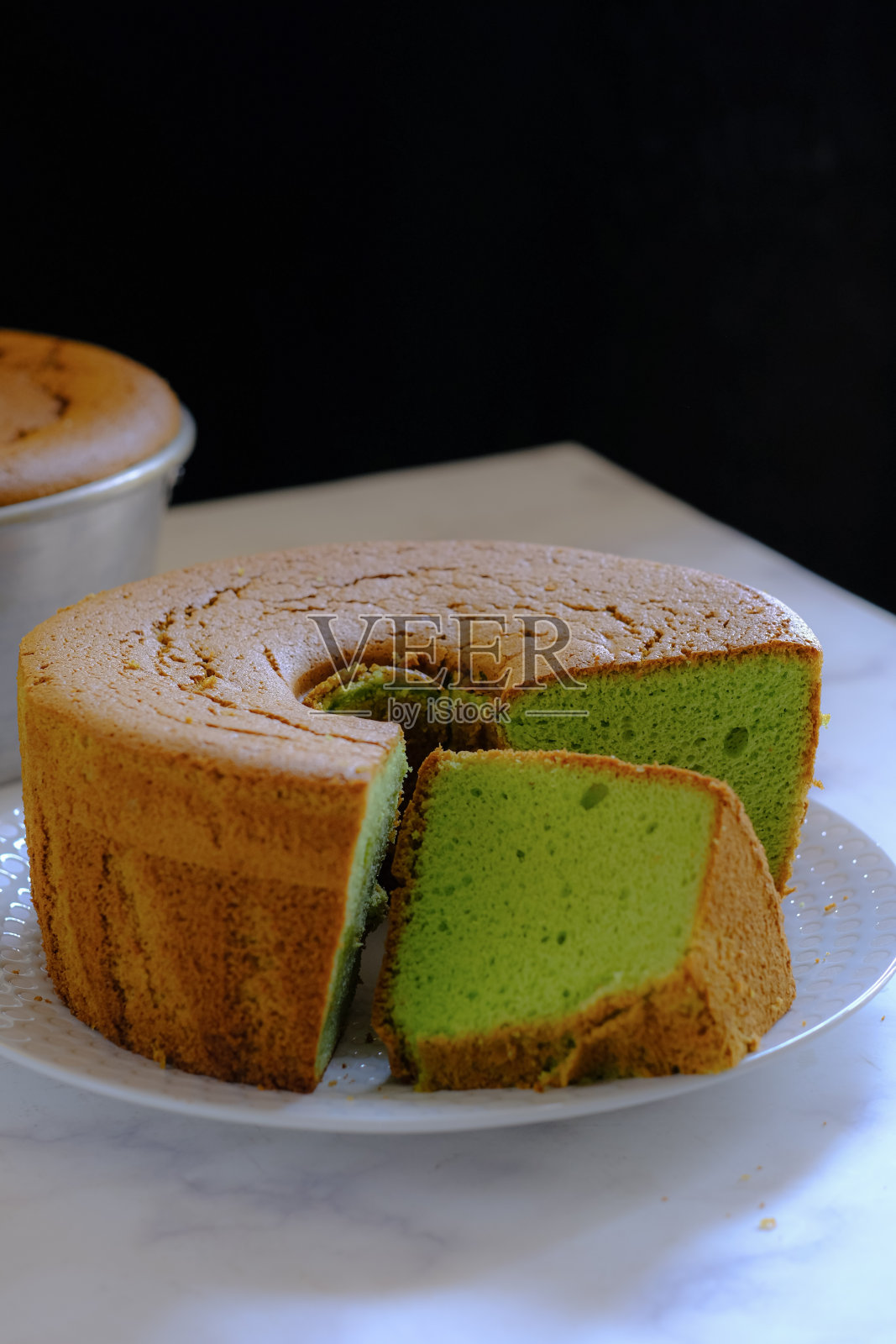 雪纺蛋糕照片摄影图片