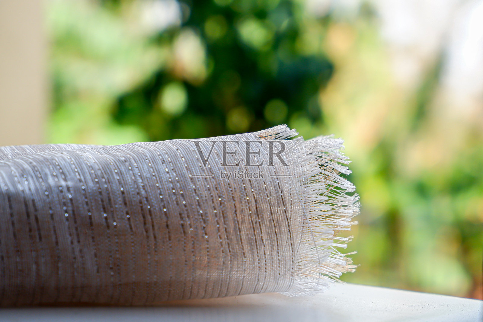 一卷织物或布照片摄影图片