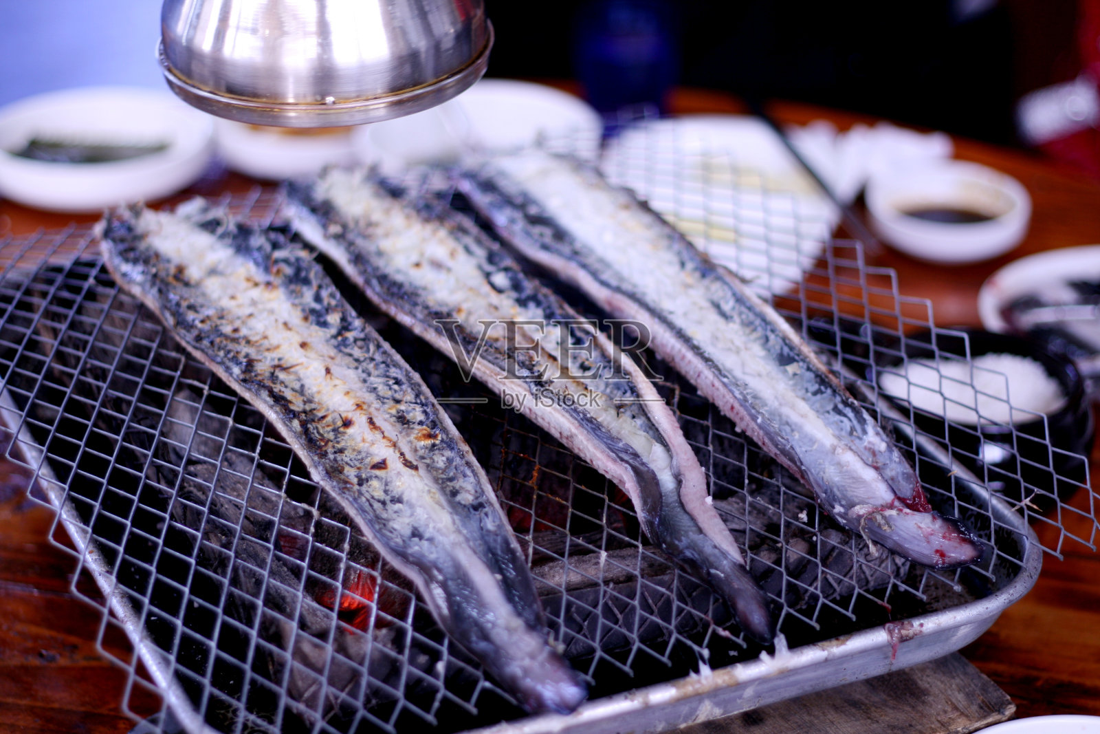 韩式烤鳗鱼照片摄影图片