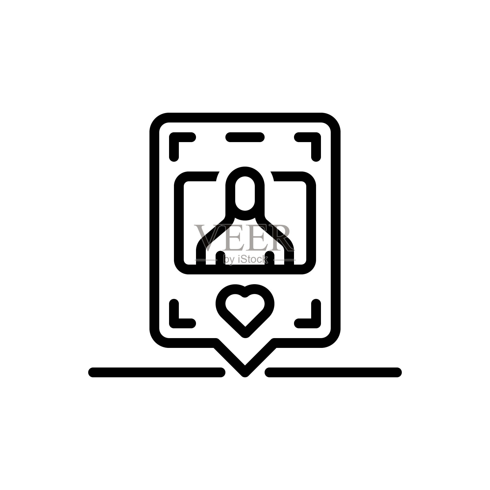 关注社交媒体插画图片素材