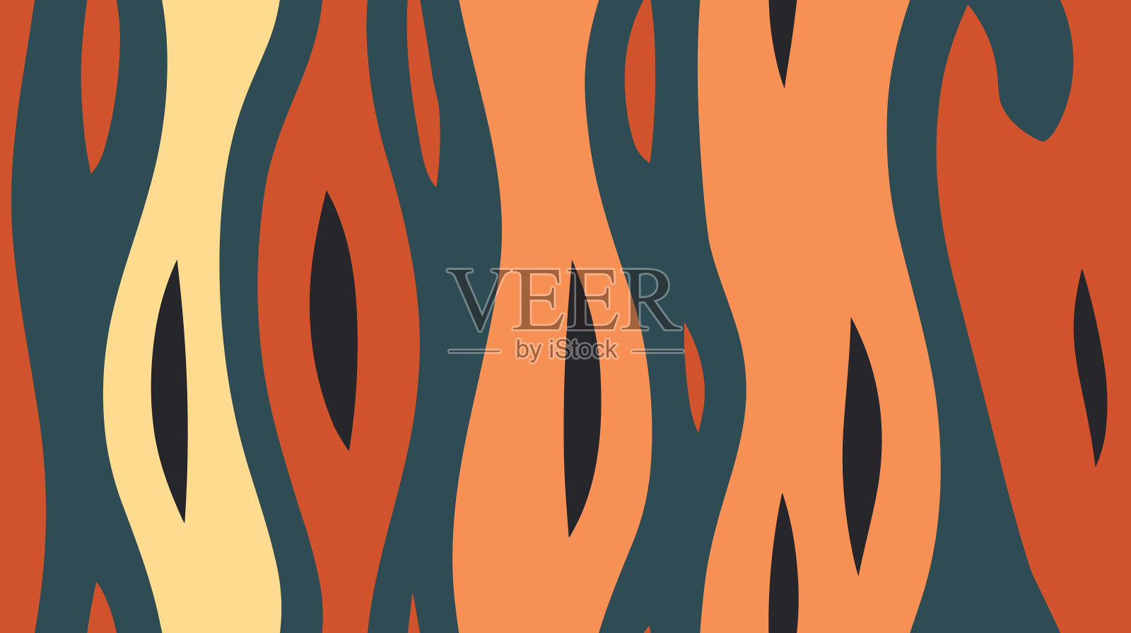 抽象鲜明的背景。方格。用于页眉，海报，传单。重复背景纺织品，衣服，包装纸。时尚的矢量插图风格复古的60年代，70年代。无缝的。插画图片素材