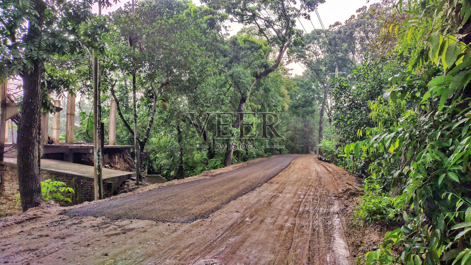 乡村道路照片摄影图片