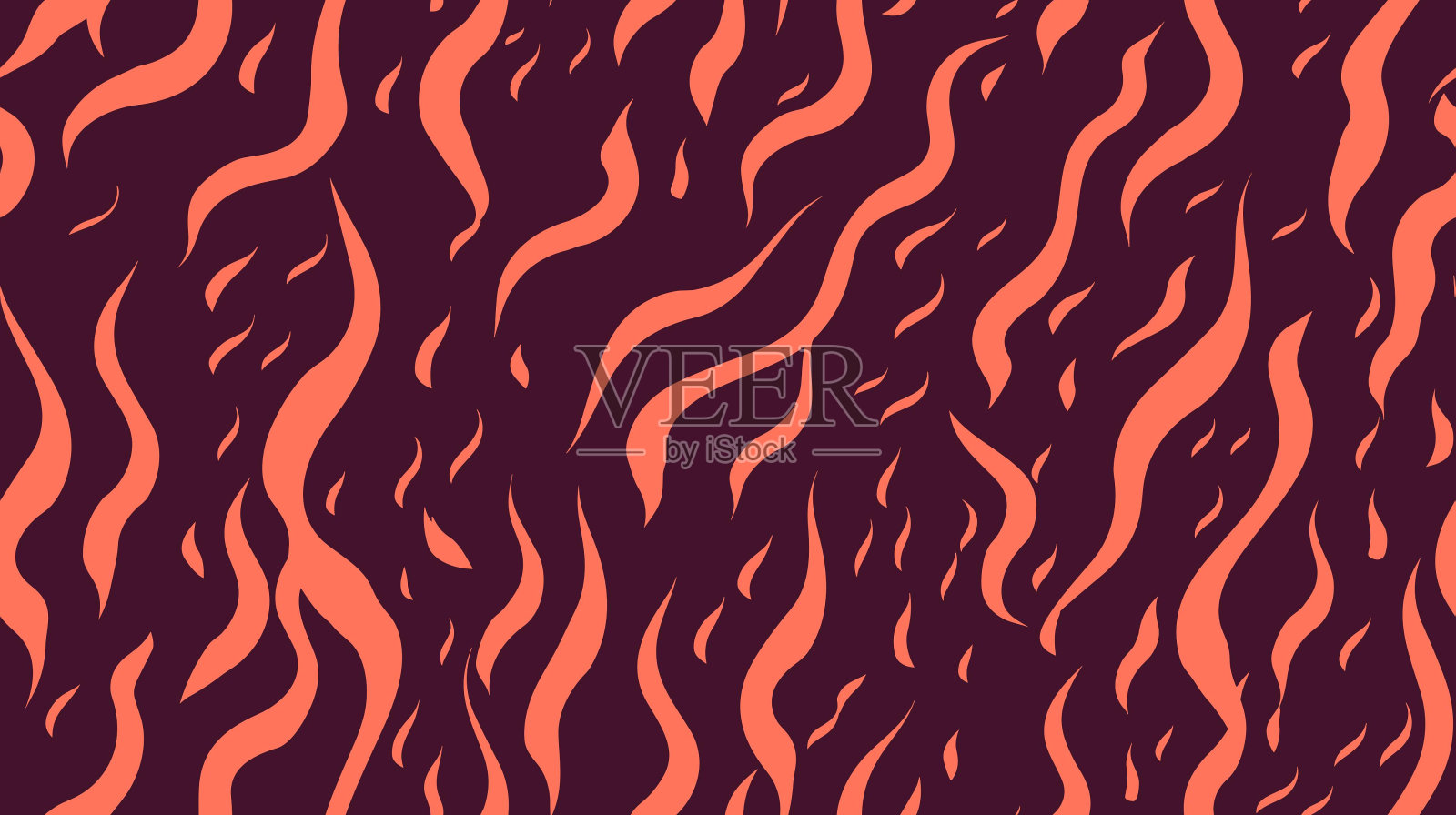 无缝虎纹。非洲动物的皮矢量插图老虎皮毛图案背景。矢量老虎图案。波西米亚复古主题无缝图案。老虎的背景。插画图片素材