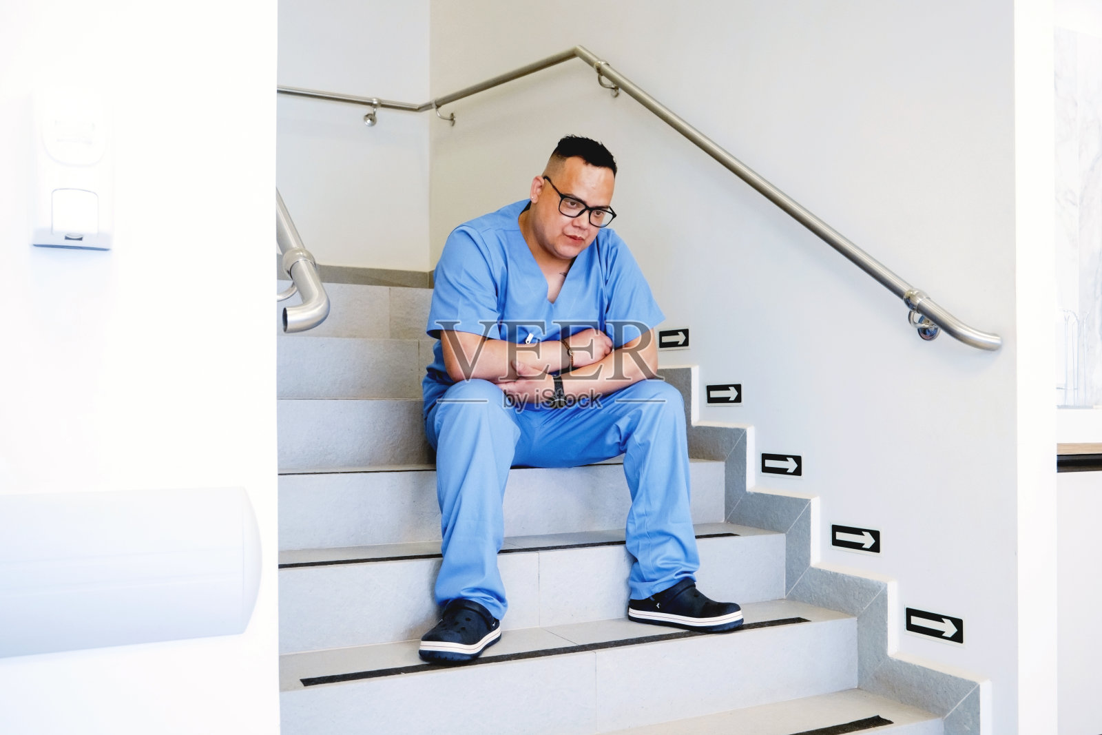 医院的护士照片摄影图片