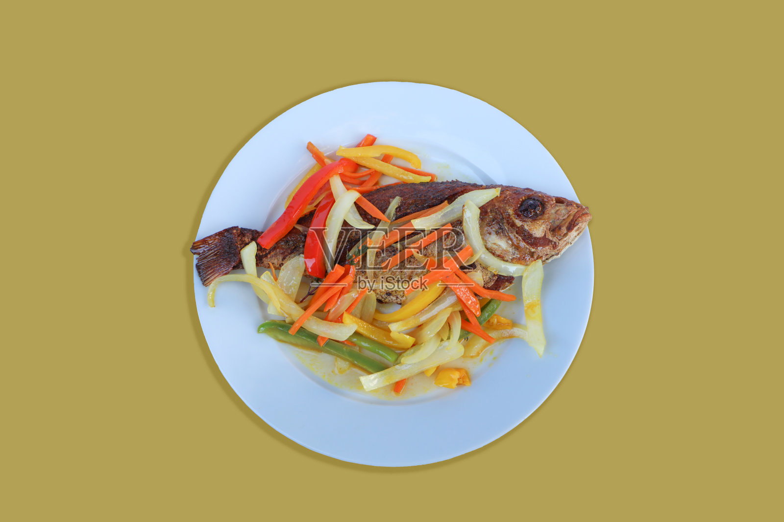 牙买加埃斯科维奇鱼照片摄影图片