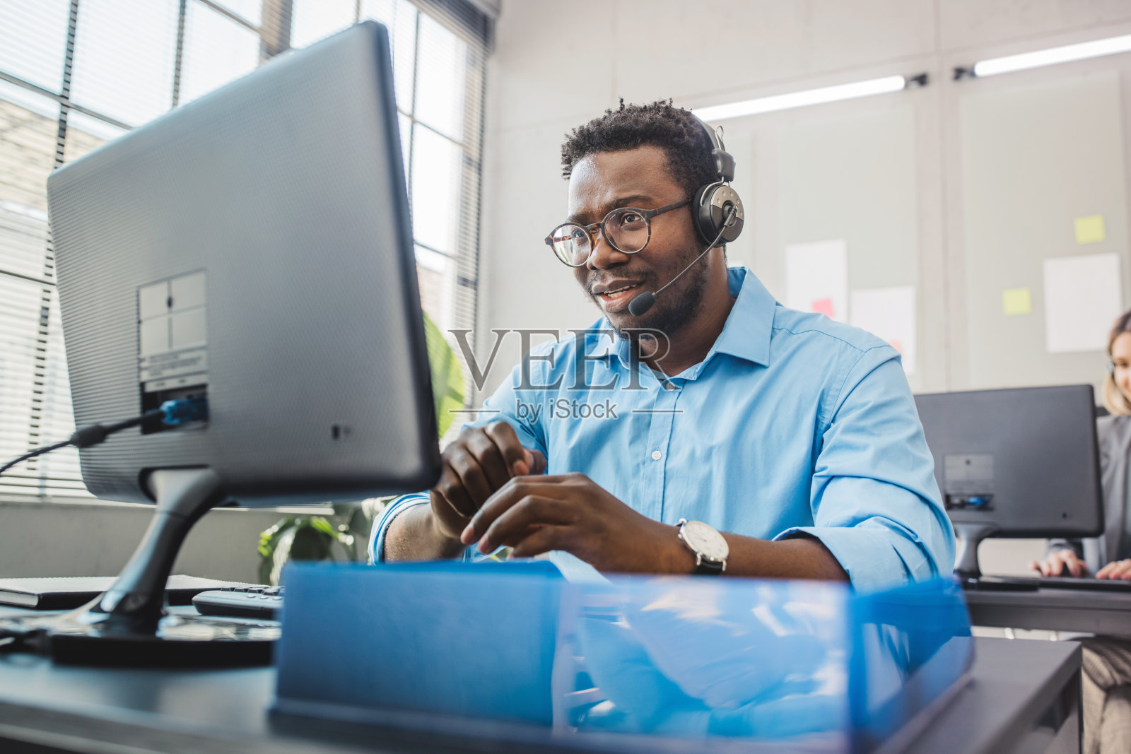 呼叫中心照片摄影图片