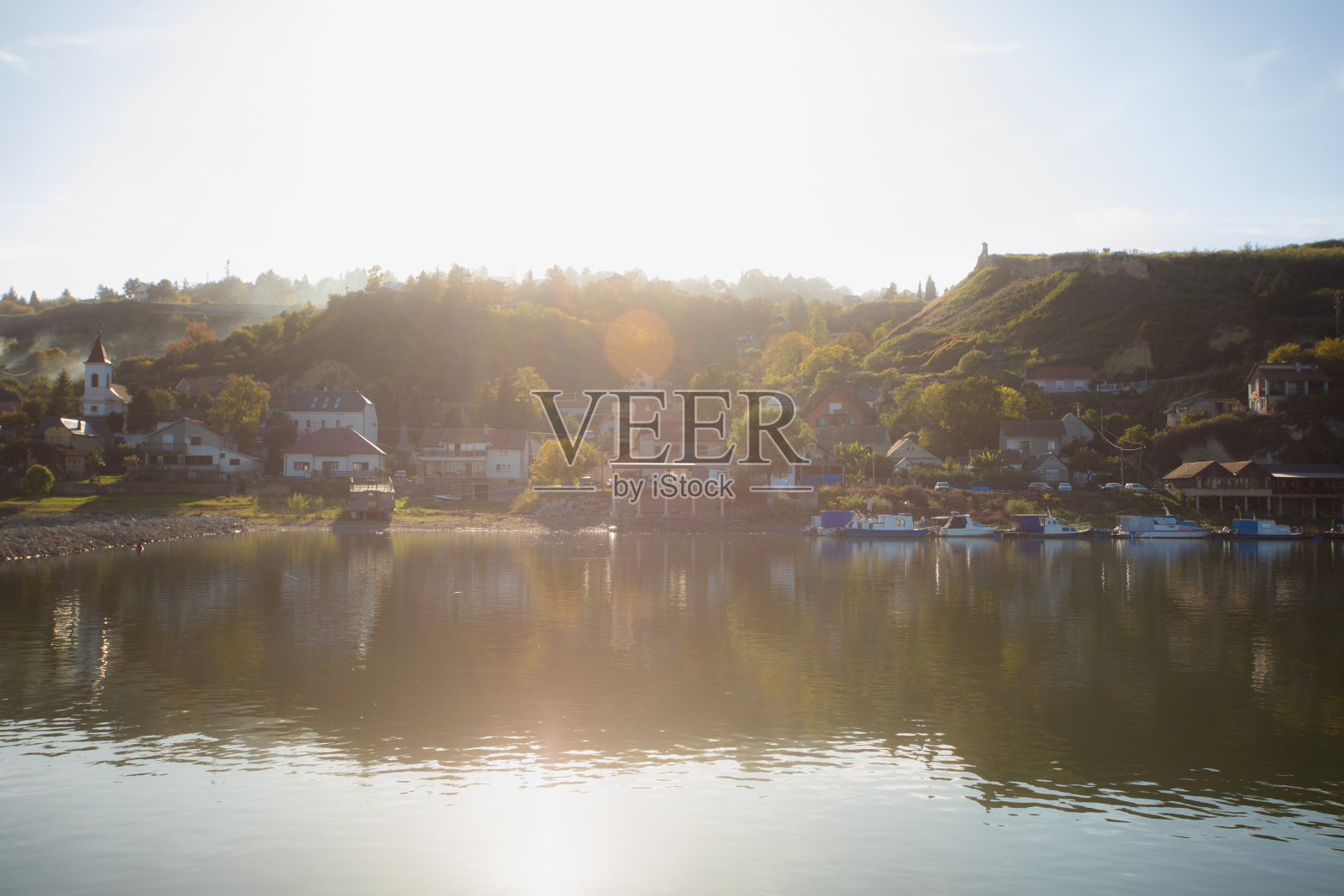 多瑙河的秋天照片摄影图片