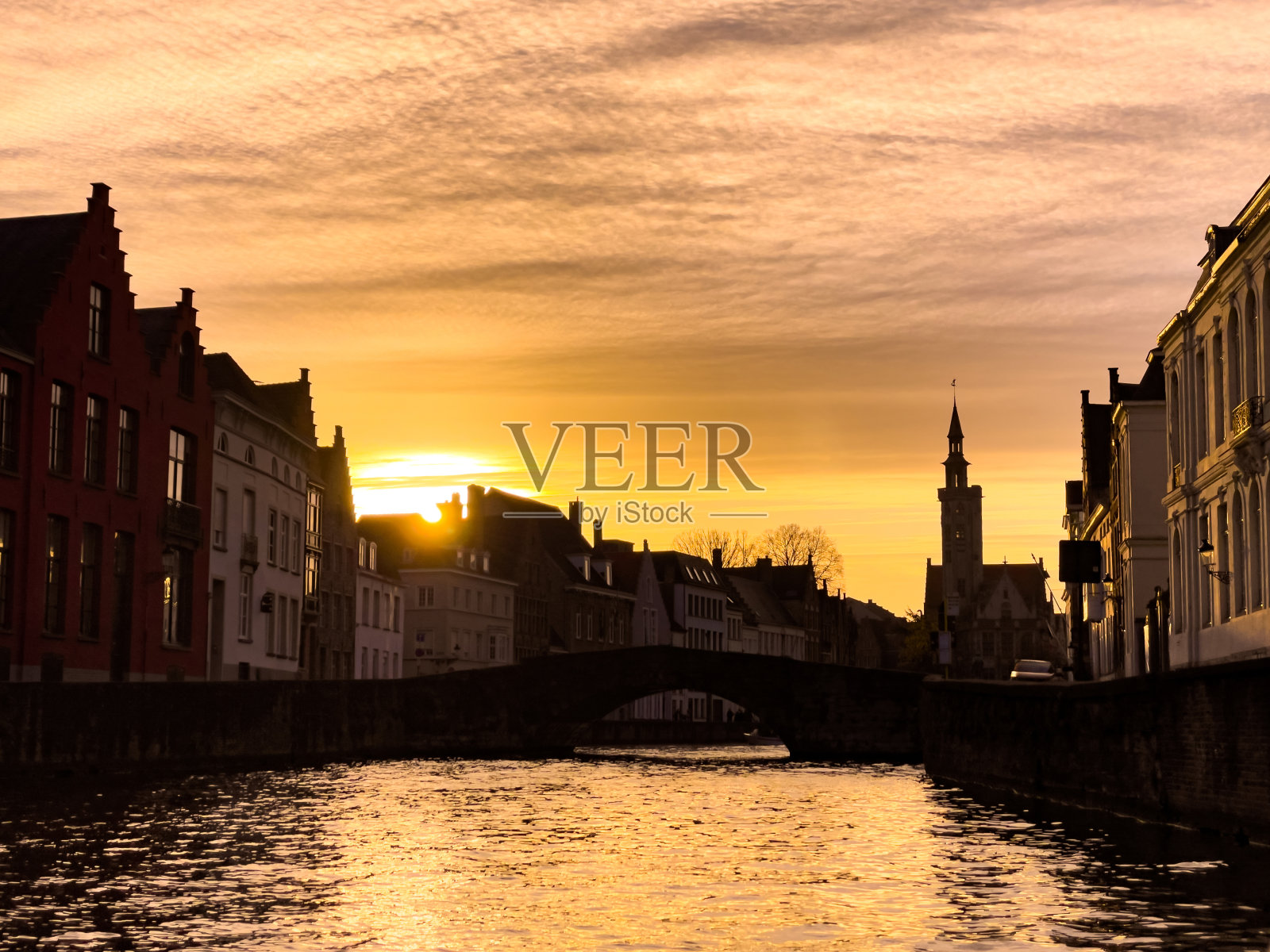 圣诞节的布鲁日照片摄影图片