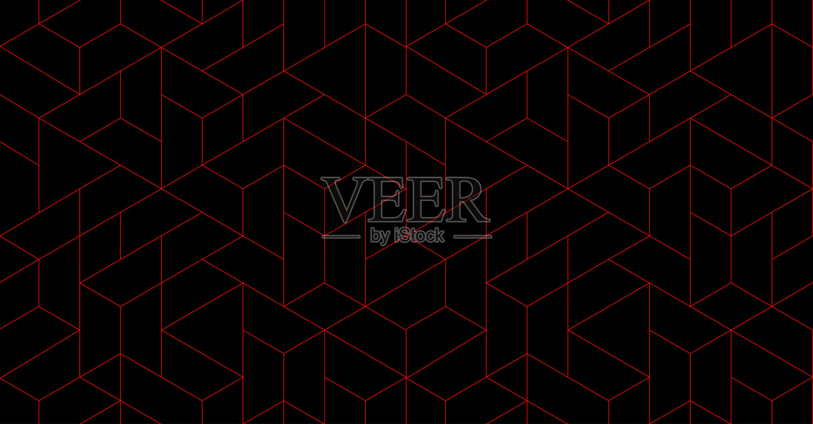 矢量无缝线性模式。抽象几何背景。时尚的分形纹理。插画图片素材