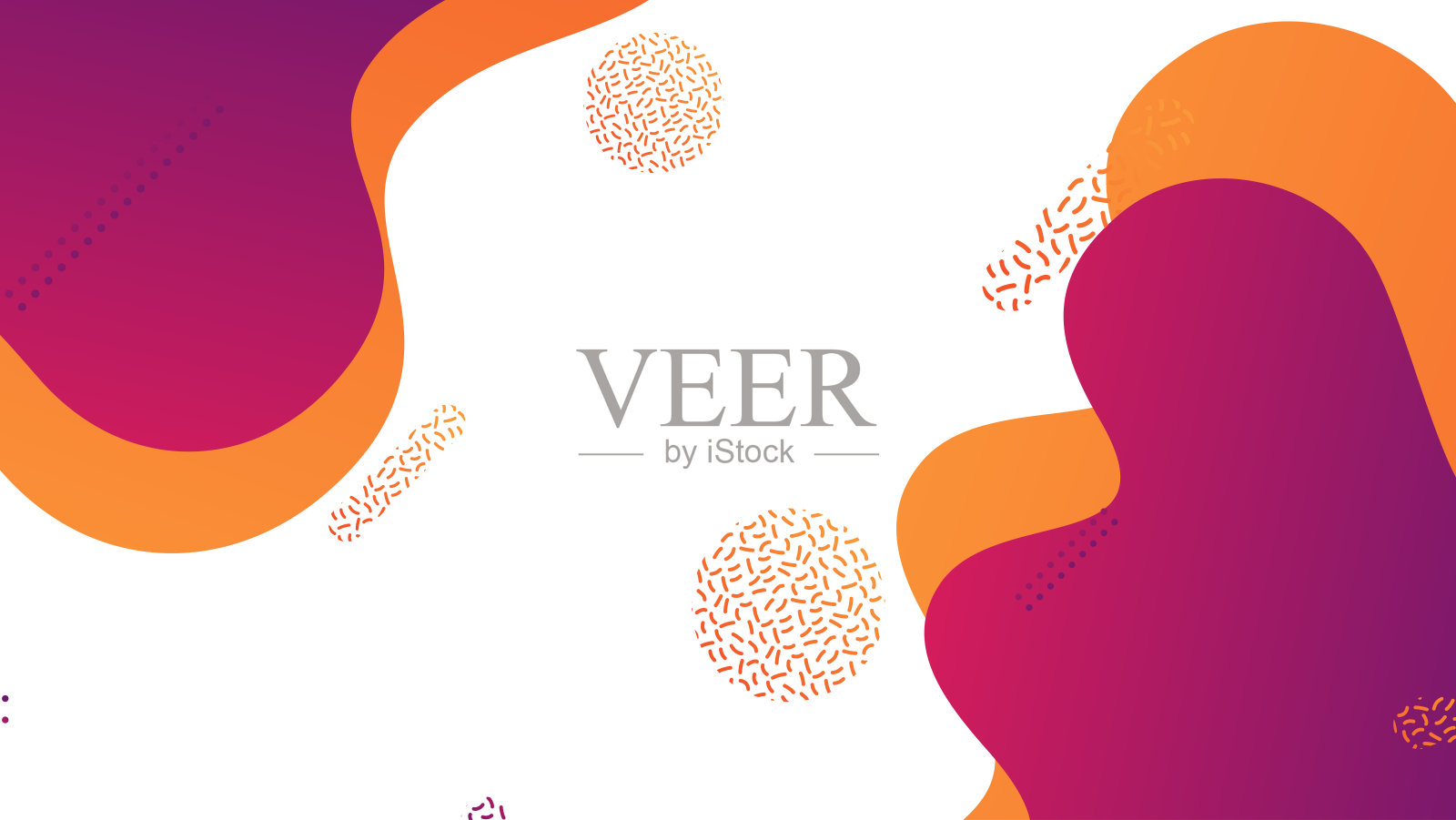 抽象的彩色几何背景。液体色背景设计插画图片素材