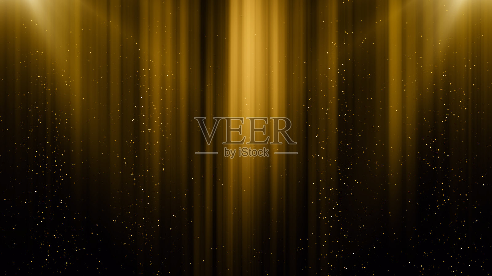 颗粒金闪闪虚化奖尘埃抽象背景照片摄影图片