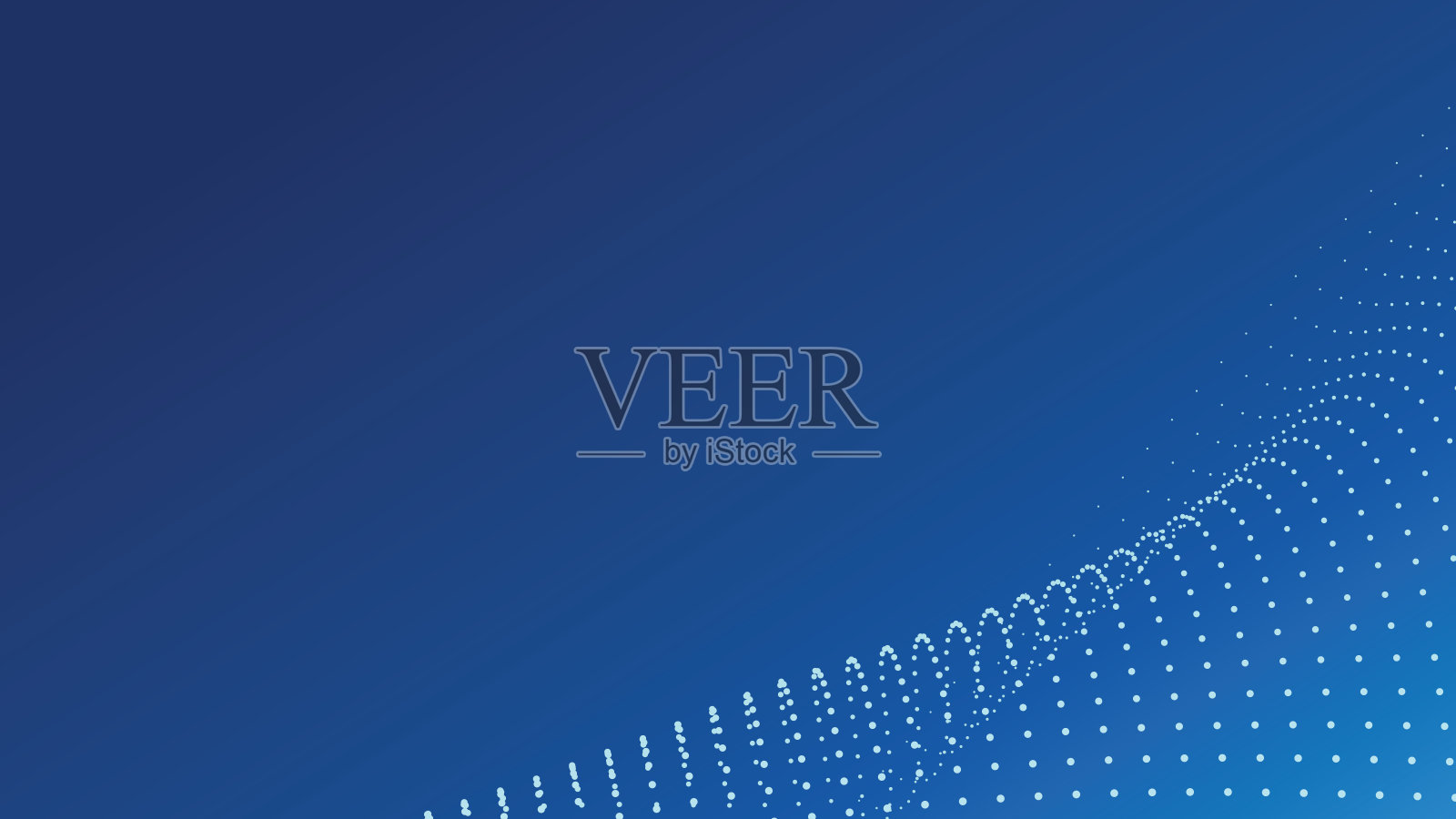 抽象几何梯度背景。圆点的结构、形状。科学背景。插画图片素材