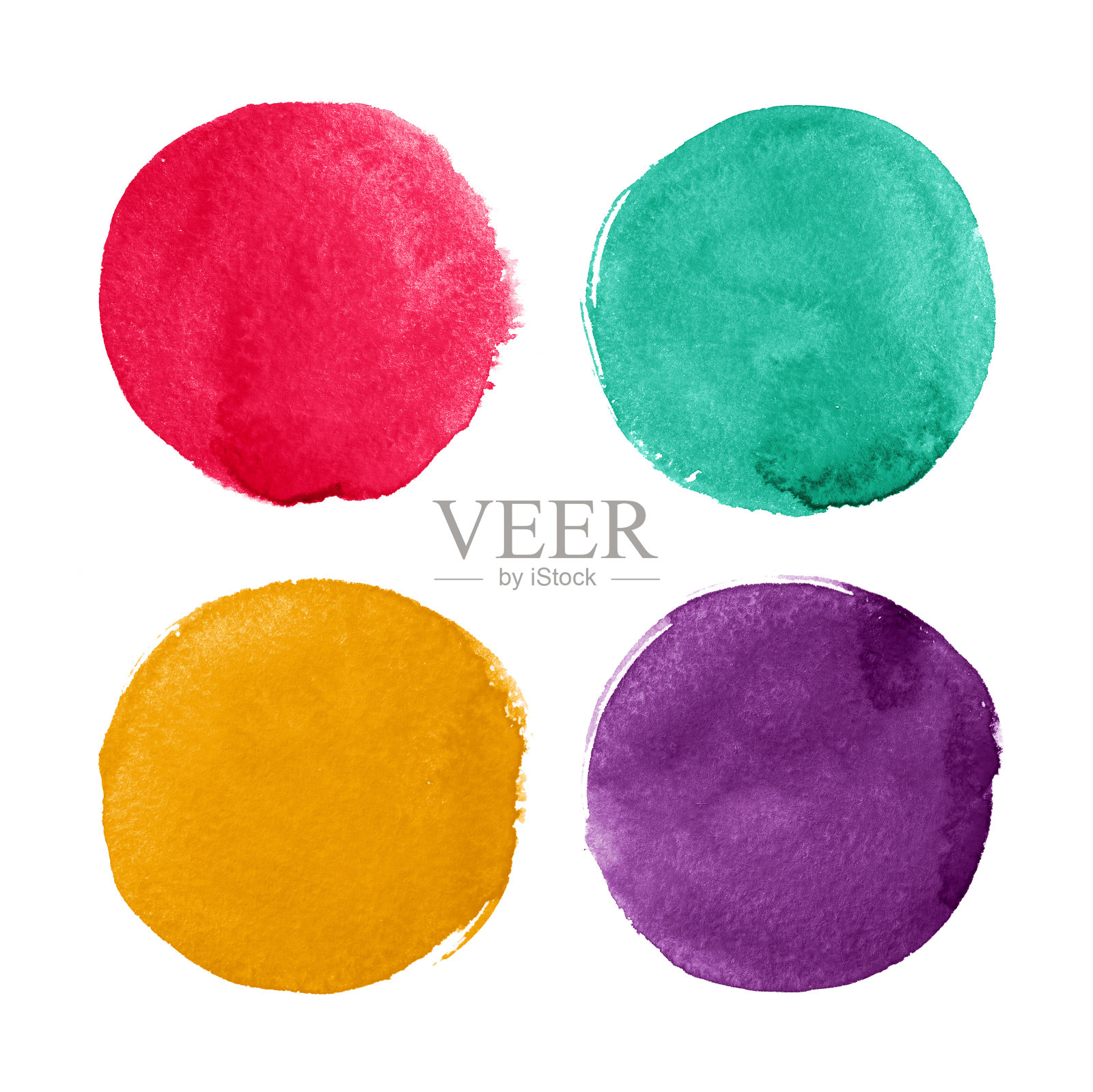 水彩圈设计照片摄影图片