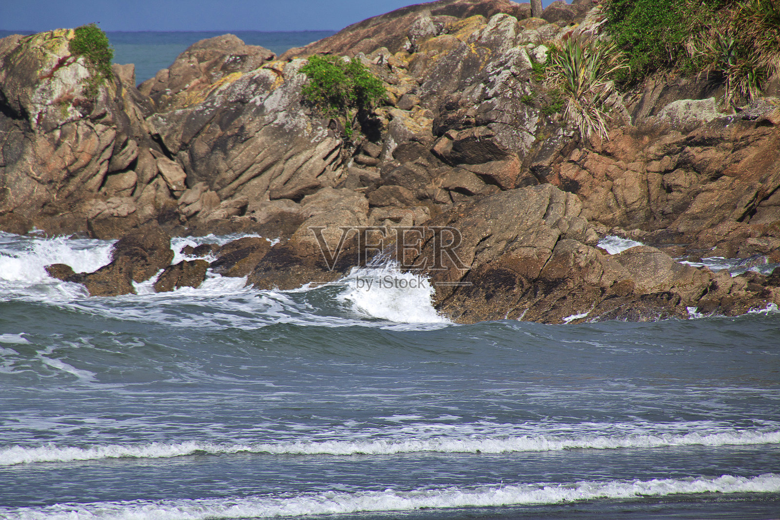 新西兰南岛的西海岸照片摄影图片