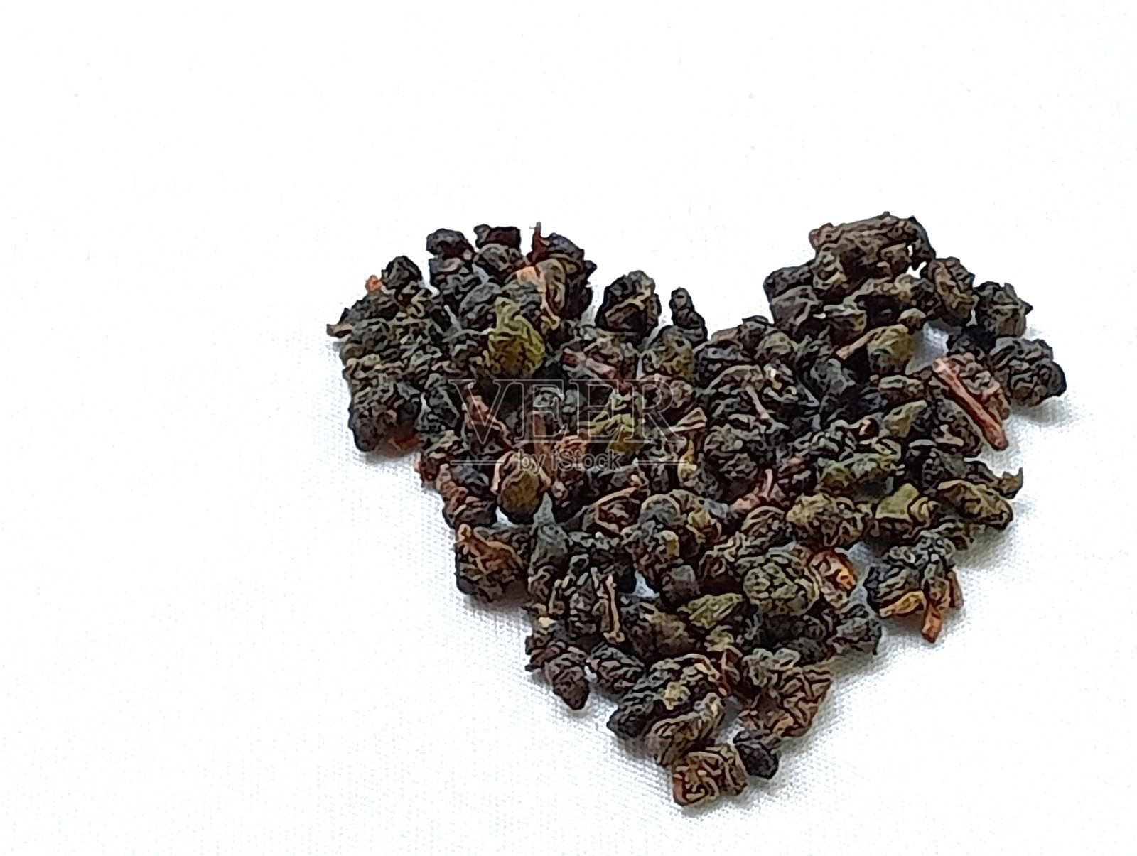 健康干茶叶。照片摄影图片