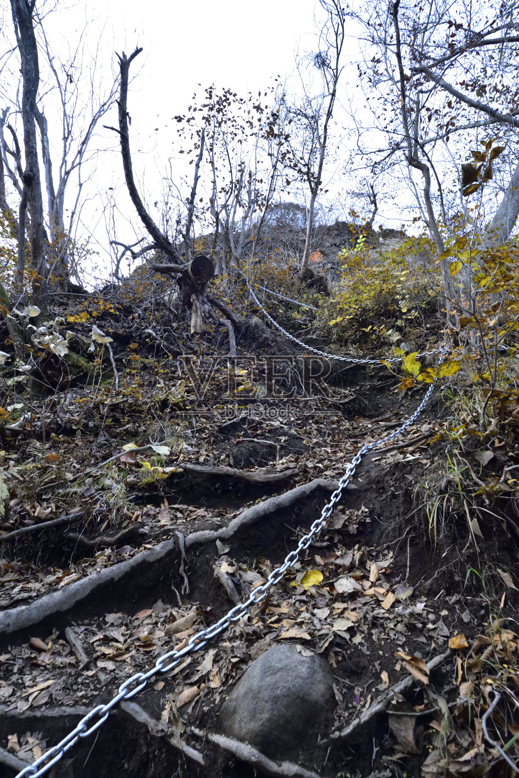 攀登岩壁山，群马县，日本照片摄影图片